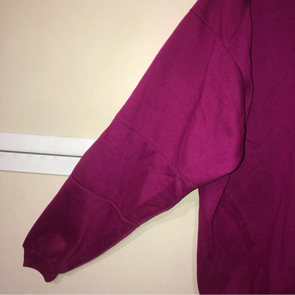 #1049 Bonjour, vintage sweatshirt Upper front pocket large - Picture 2 of 6